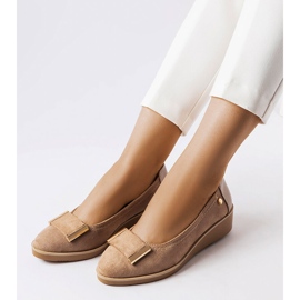 Inna Balerini cu talpă din piele de la Kajla negru 1