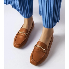 Mocasini decorativi maro de la Docherty 1