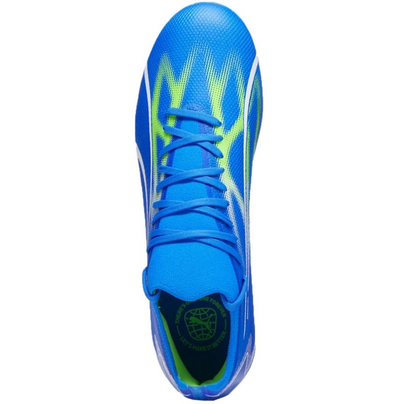 Pantofi de fotbal Puma Ultra Match FG/AG 107347 03 albastru 1