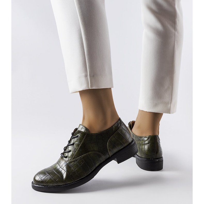 Brogues verzi verde 1