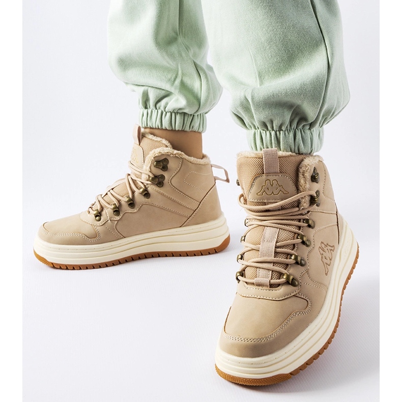 Pantofi izolati bej Kappa 243364 Tobin 1 Pantofi izolati bej Kappa 243364 Tobin 1