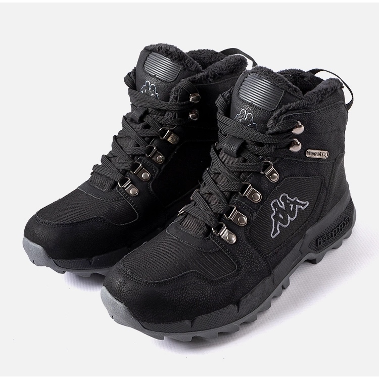 Pantofi negri și gri Kappa 243366 Cook Ii Tex negru 1