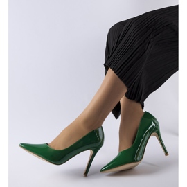 Tocuri înalte Duerr lăcuite în verde 2