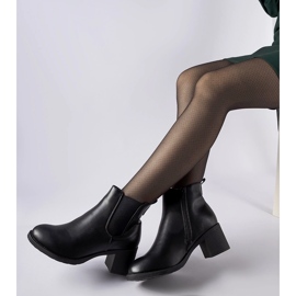 Botine negre Pacific negru 1