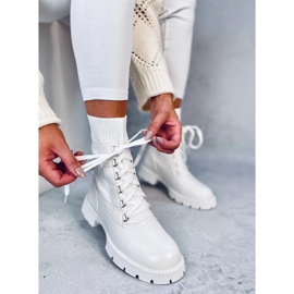 Tierr Pulover alb botine superioare 2