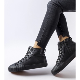 Tenisi izolați negri Big Star MM274020 negru 1