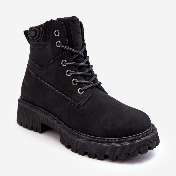 Cizme izolate de damă Blue Cross Jeans MM2R4012C negru 1