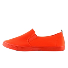 Adidași eleganti JX31 ​​​​orange cu slip-on portocale 2
