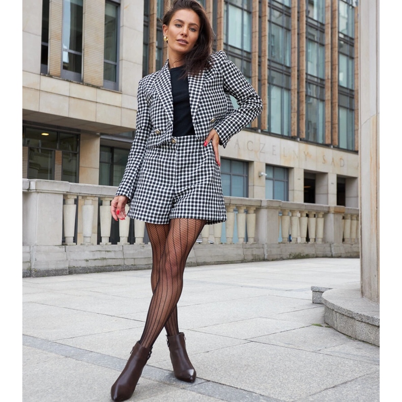 Botine maro cu toc jos de la Aniceto 1