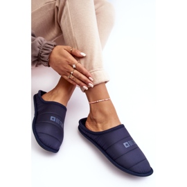 Papuci de damă, clasici, bleumarin, Big Star KK274601 albastru 1