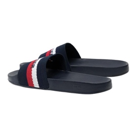 Șlapi Tommy Hilfiger Knited Pool Slide M FM0FM03642 albastru 3