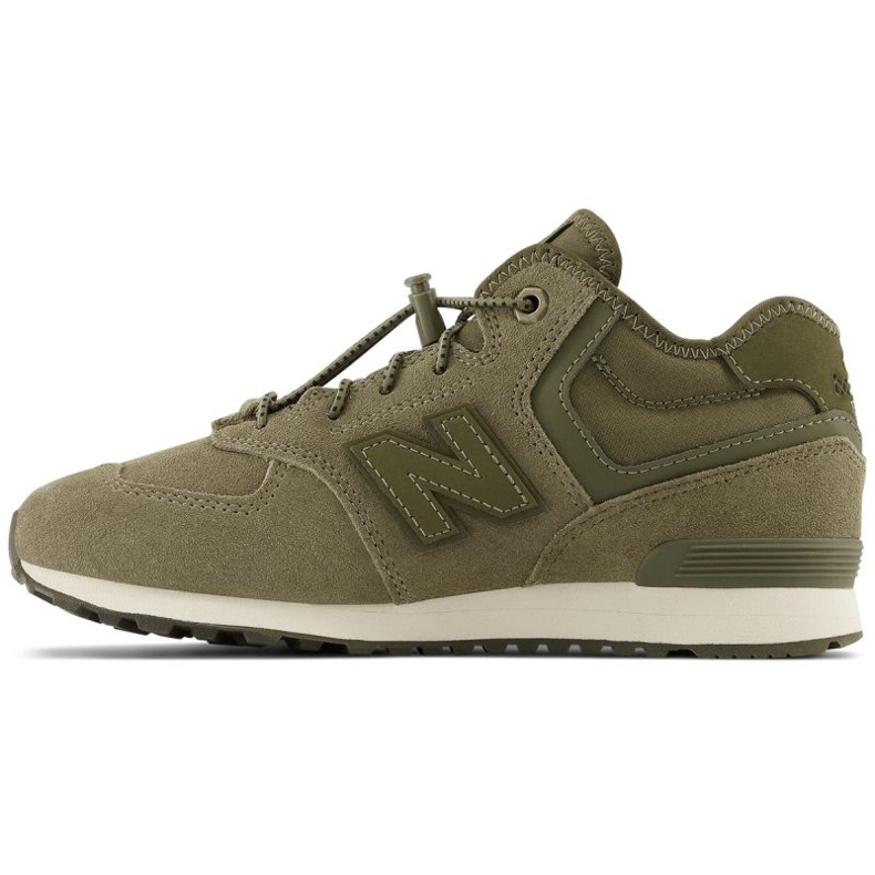 Pantofi izolați New Balance W JrGV574HG1 verde 1