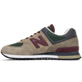 Pantofi New Balance M U574PN2 maro 1
