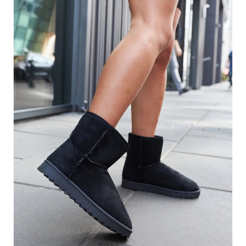 Cizme de zapada Custonaci izolate negre negru 2