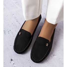 BM Mocasini negri cu talpa din piele de la Verrill negru 2 BM Mocasini negri cu talpa din piele de la Verrill negru 2