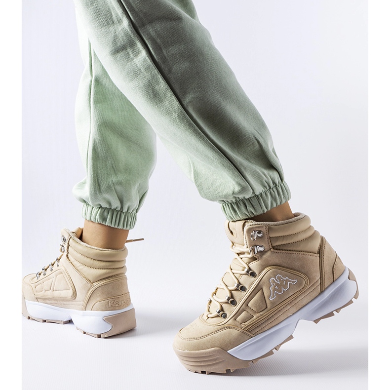 Pantofi inalti calduri bej Kappa 242968 Shivoo 1