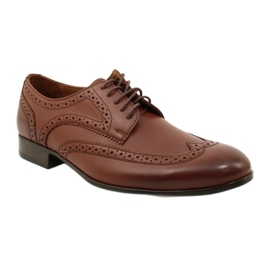 Olivier Pantofi formali Brogues maro 617 2