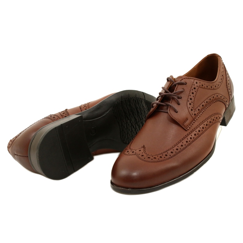 Olivier Pantofi formali Brogues maro 617 5