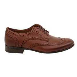 Olivier Pantofi formali Brogues maro 617 1