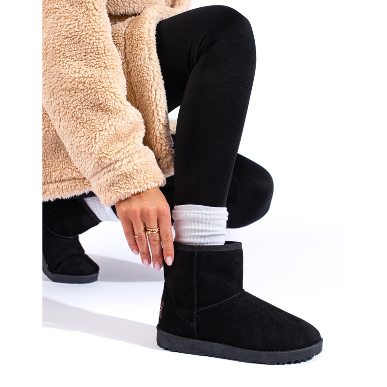 TRENDI Mukluki clasic negru 1