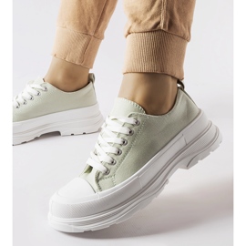 Adidași verzi cu talpă sport Bettole verde 1