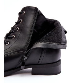 Ghete Izolate Damă Clasică din Piele S.Barski HY75-10 Negru 1