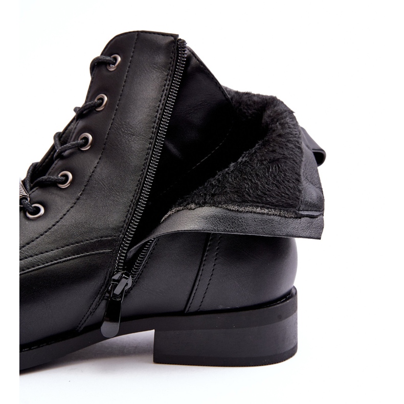 Ghete Izolate Damă Clasică din Piele S.Barski HY75-10 Negru 1