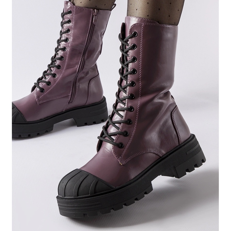 Muncitori de la Cardinale izolate violet 2