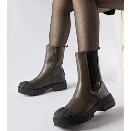 Inna Cizme izolate verde închis Porcigatone 1 Inna Cizme izolate verde închis Porcigatone 1