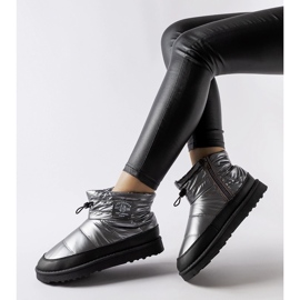 Cizme de zapada gri Lee Cooper LCJ-23-44-1966L argint 1