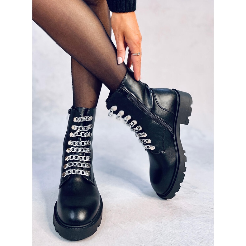 Cizme negre Jansen negru 1