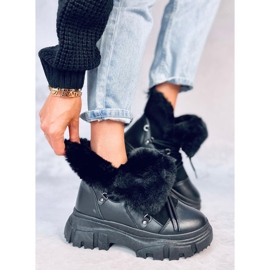 Cizme de zăpadă damă Jarl Black negru 1 Cizme de zăpadă damă Jarl Black negru 1