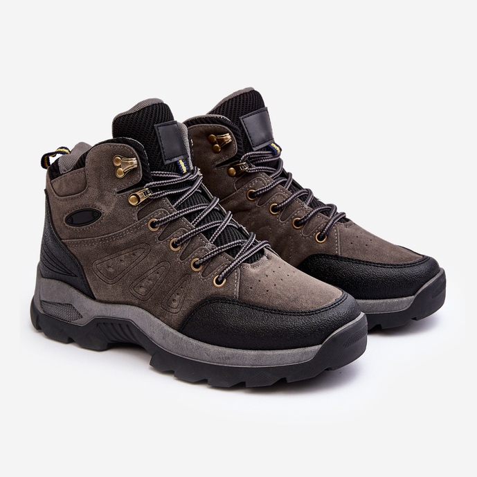 WR1 Pantofi de trekking Trapper pentru bărbați, gri Fontanoe 1 WR1 Pantofi de trekking Trapper pentru bărbați, gri Fontanoe 1