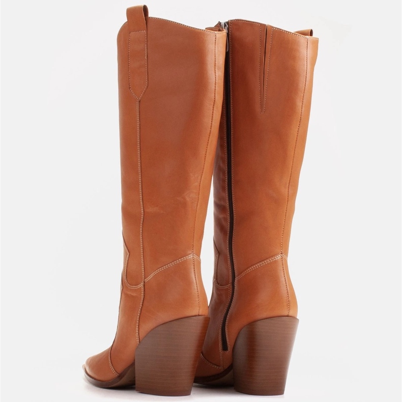 Marco Shoes Cizme maro Marco 1399K pentru femei cizme de cowboy 1