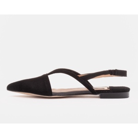 Marco Shoes Sandale din piele naturală de culoare neagră negru 1