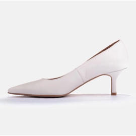 Marco Shoes Stiletto eleganti cu toc mai jos alb 1 Marco Shoes Stiletto eleganti cu toc mai jos alb 1