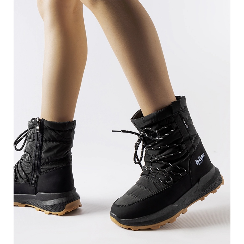 Cizme de zapada Black Lee Cooper LCJ-23-44-1987L negru 2