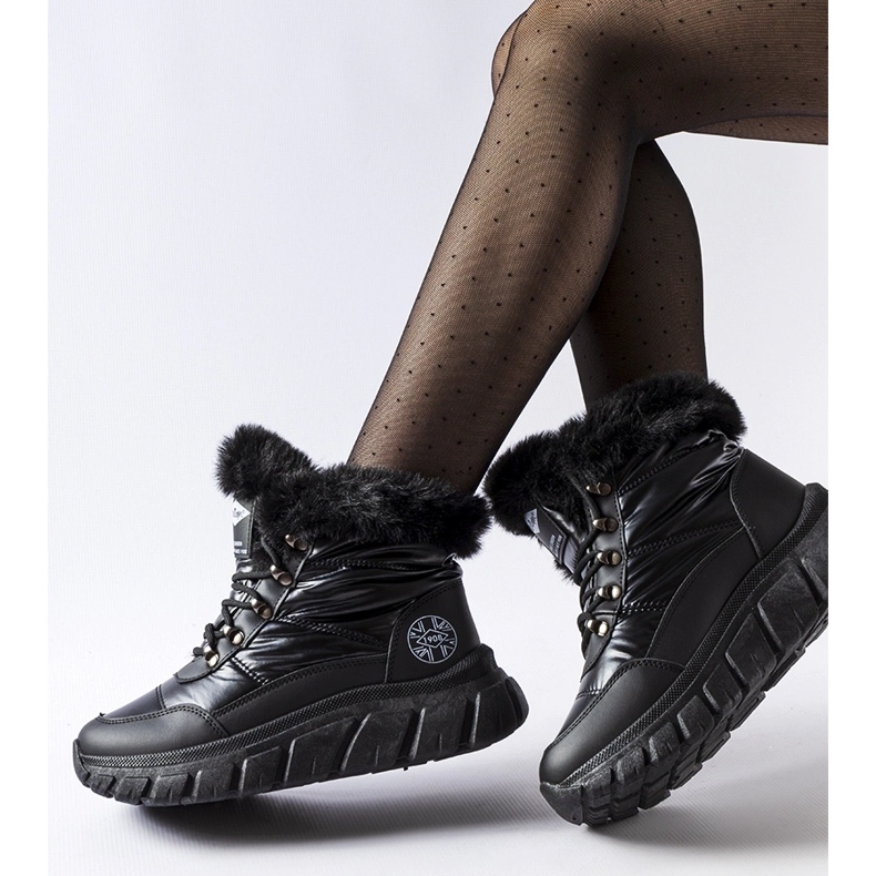 Cizme de zapada neagra Lee Cooper LCJ-23-44-1955L negru 1