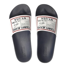 Tommy Hilfiger Slapi Tommy Jeans Patch Pool Slide M EM0EM00470 alb 2