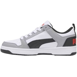 Pantofi Puma Rebound Layup Lo Sl Jr 370490 20 alb 2