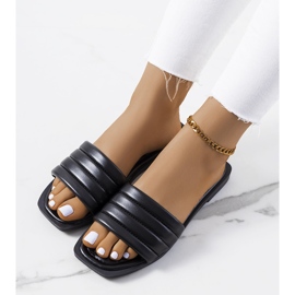 Papuci negri de damă Keulen negru 1 Papuci negri de damă Keulen negru 1