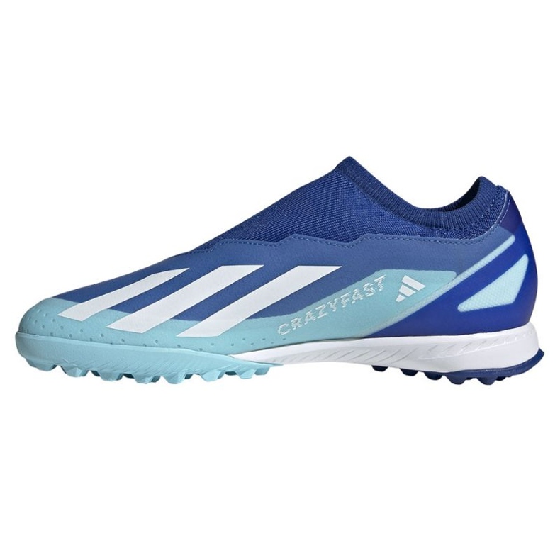 Pantofi de fotbal Adidas X Crazyfast.3 Ll Tf ID9347 albastru 1