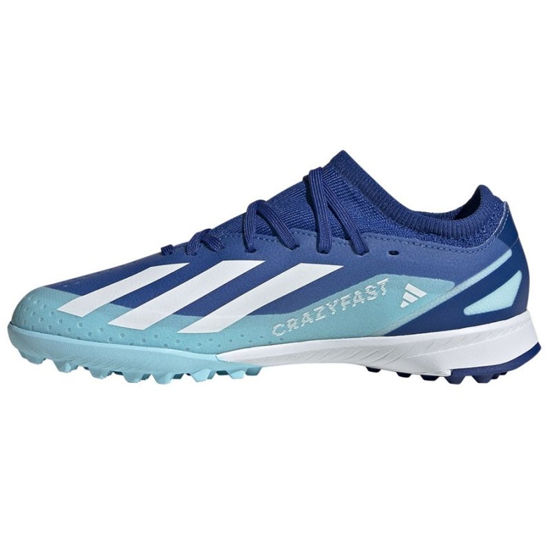 Pantofi de fotbal adidas X Crazyfast.3 Tf IE1569 albastru 1