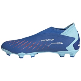 Pantofi de fotbal Adidas Predator Accuracy.3 Ll Fg GZ0019 albastru 1