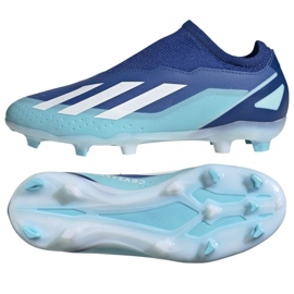 Pantofi de fotbal Adidas X Crazyfast.3 Ll Fg ID9356 albastru 1