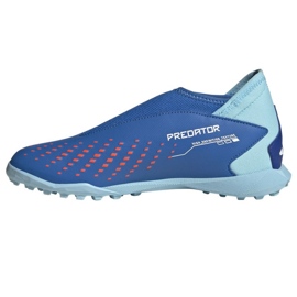Pantofi de fotbal Adidas Predator Accuracy.3 Ll Tf IE9437 albastru 1