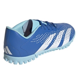 Pantofi de fotbal Adidas Predator Accuracy.4 Tf Jr IE9443 albastru 4