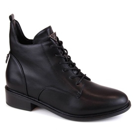 Cizme izolate cu toc plat Filippo W PAW479, negre negru 1