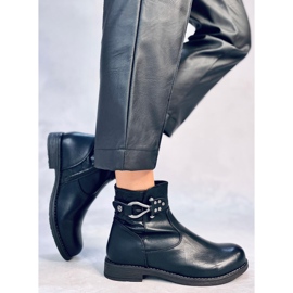 Cizme de dama Dustin Black negru 1