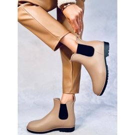 Galoșuri de damă Jodhpur Foxy Khaki bej 1